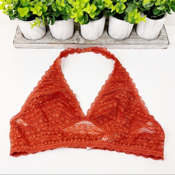Free People Other - Victoria's Secret Lace Halter Bra Bralette